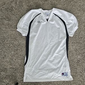 Champion Touchdown Football Game Jersey White Black Men's XLarge NWOT Practice